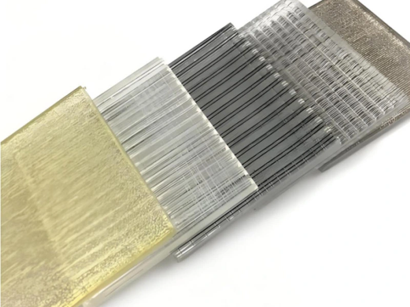 O vidro laminado de malha EVA pode ser resistente ao fogo?