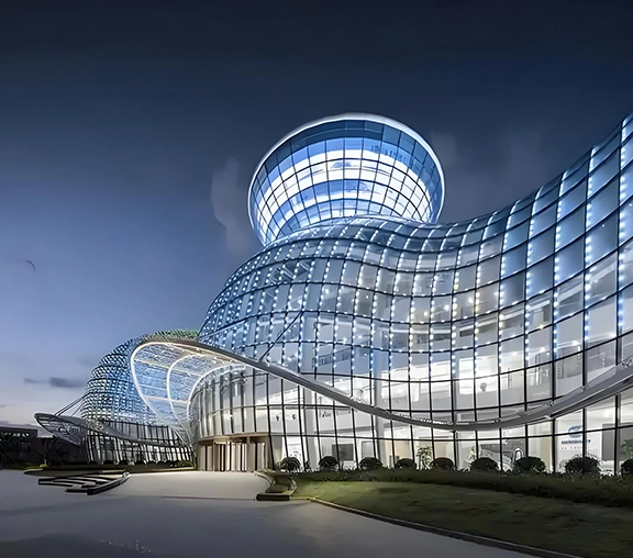 Blog de vidro curvo e baixar